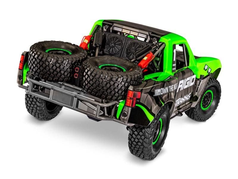 Traxxas Unlimited Desert Racer 4x4 VXL grün RGD1 Edition LED 1:7 RTR Brushless ohne Akku/Lader