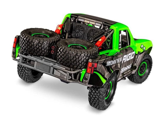 Traxxas Unlimited Desert Racer 4x4 VXL grün RGD1 Edition LED 1:7 RTR Brushless ohne Akku/Lader