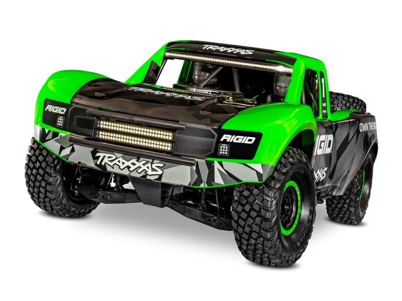 Traxxas Unlimited Desert Racer 4x4 VXL grün RGD1 Edition LED 1:7 RTR Brushless ohne Akku/Lader