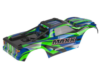Traxxas WideMaxx Edition 1:10 RTR TSM SR VXL-4S MonsterTruck grün Brushless ohne Akku/Lader
