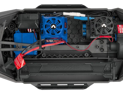 Traxxas WideMaxx Edition 1:10 RTR TSM SR VXL-4S MonsterTruck grün Brushless ohne Akku/Lader