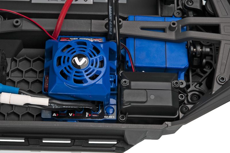 Traxxas WideMaxx Edition 1:10 RTR TSM SR VXL-4S MonsterTruck grün Brushless ohne Akku/Lader