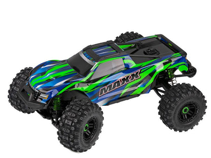 Traxxas WideMaxx Edition 1:10 RTR TSM SR VXL-4S MonsterTruck grün Brushless ohne Akku/Lader