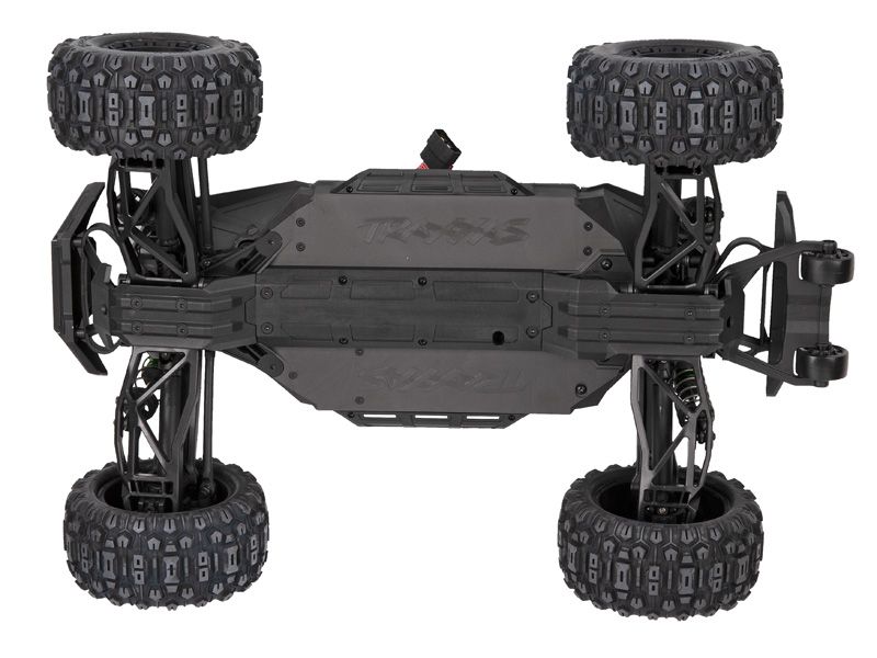 Traxxas WideMaxx Edition 1:10 RTR TSM SR VXL-4S MonsterTruck grün Brushless ohne Akku/Lader