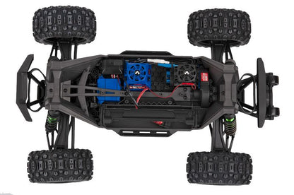 Traxxas WideMaxx Edition 1:10 RTR TSM SR VXL-4S MonsterTruck grün Brushless ohne Akku/Lader