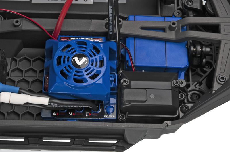 Traxxas WideMaxx Edition 1:10 RTR TSM SR VXL-4S MonsterTruck Rock n' Roll Brushless ohne Akku/Lader