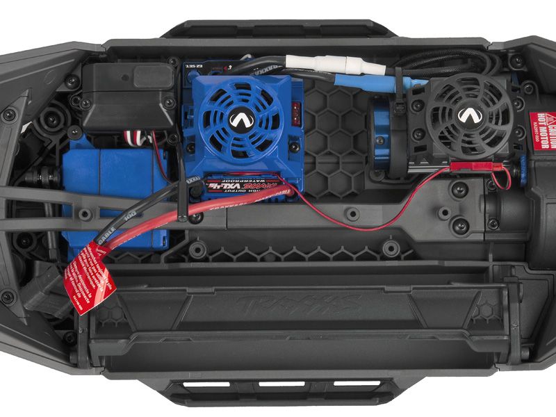 Traxxas WideMaxx Edition 1:10 RTR TSM SR VXL-4S MonsterTruck Rock n' Roll Brushless ohne Akku/Lader