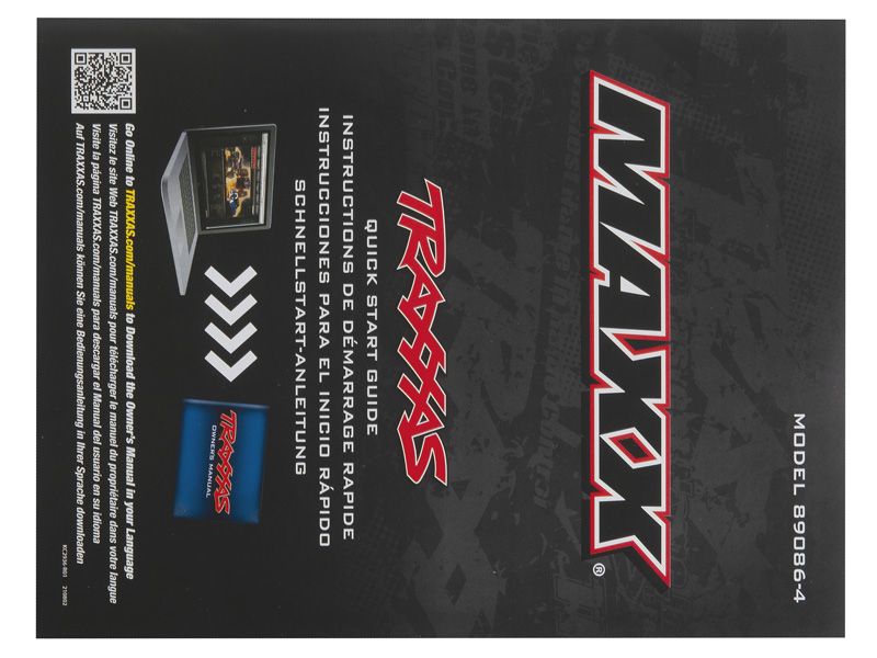 Traxxas WideMaxx Edition 1:10 RTR TSM SR VXL-4S MonsterTruck Rock n' Roll Brushless ohne Akku/Lader