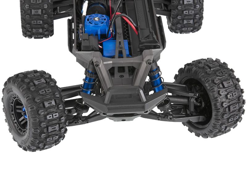 Traxxas WideMaxx Edition 1:10 RTR TSM SR VXL-4S MonsterTruck Rock n' Roll Brushless ohne Akku/Lader