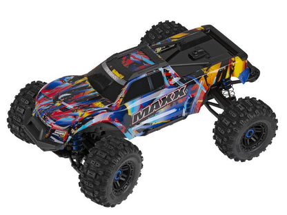 Traxxas WideMaxx Edition 1:10 RTR TSM SR VXL-4S MonsterTruck Rock n' Roll Brushless ohne Akku/Lader
