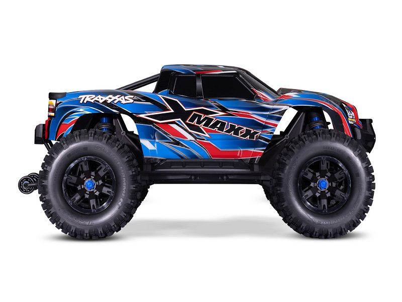 Traxxas X-Maxx 1:7 Monster Truck RTR 4WD belted VXL-8S blau Brushless ohne Akku/Lader