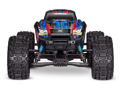 Traxxas X-Maxx 1:7 Monster Truck RTR 4WD belted VXL-8S blau Brushless ohne Akku/Lader