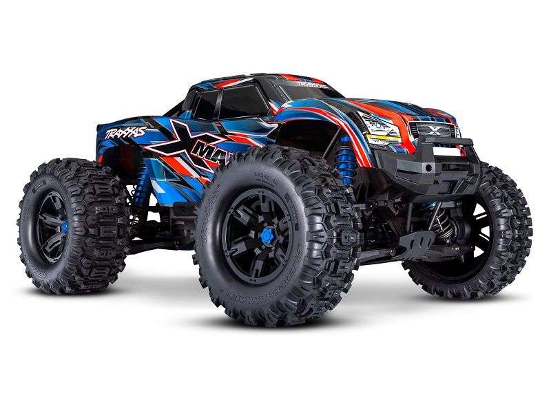 Traxxas X-Maxx 1:7 Monster Truck RTR 4WD belted VXL-8S blau Brushless ohne Akku/Lader