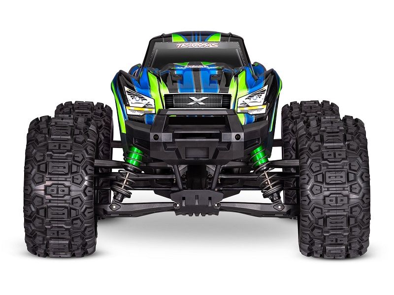 Traxxas X-Maxx 1:7 Monster Truck RTR 4WD belted VXL-8S grün Brushless ohne Akku/Lader