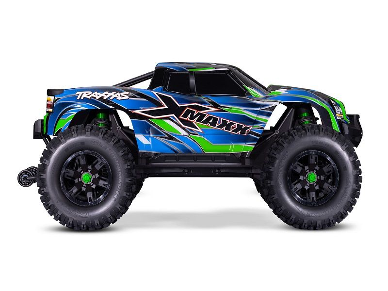 Traxxas X-Maxx 1:7 Monster Truck RTR 4WD belted VXL-8S grün Brushless ohne Akku/Lader
