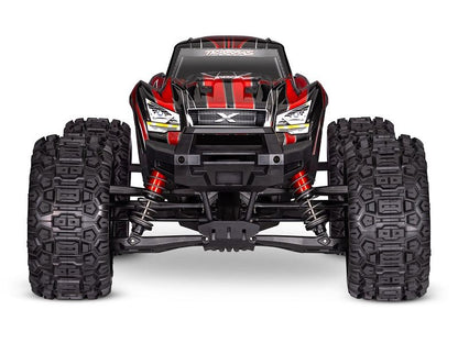 Traxxas X-Maxx 1:7 Monster Truck RTR 4WD belted VXL-8S rot Brushless ohne Akku/Lader