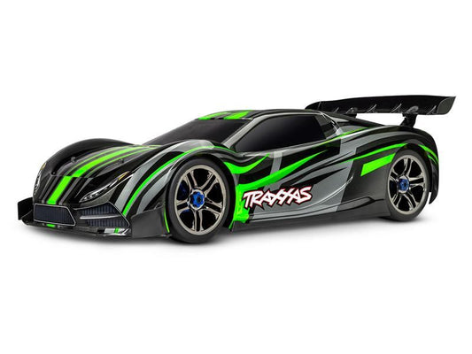 Traxxas XO-1® Supercar Brushless 1:7 RTR grün – Aeropaket Update´25 ohne Akku/Lader