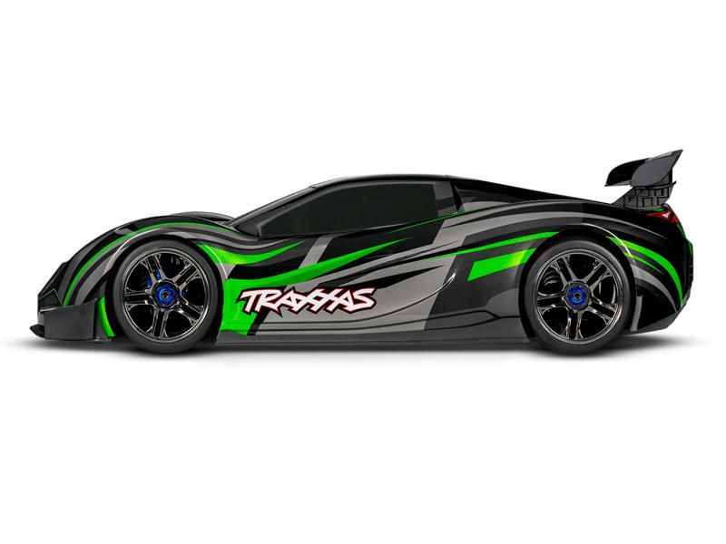 Traxxas XO-1® Supercar Brushless 1:7 RTR grün – Aeropaket Update´25 ohne Akku/Lader
