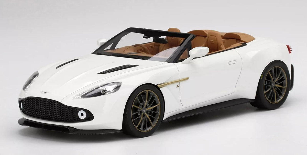 TSM-Models Aston Martin Vanquish Zagato Volante Escaping White 1:18 Modell