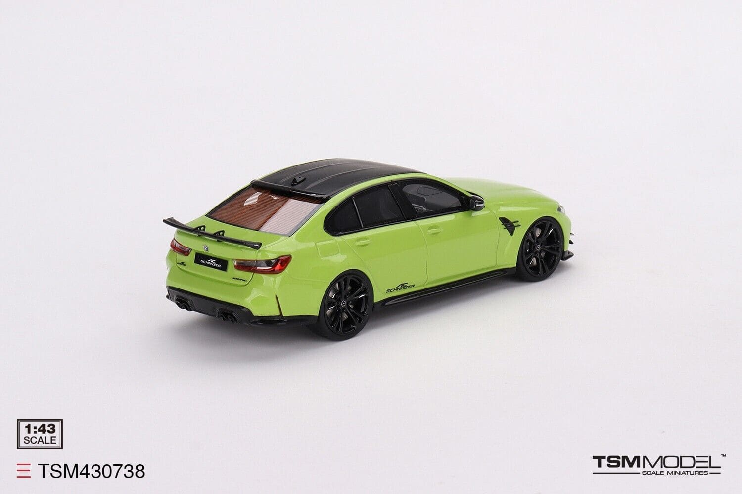 TSM - Models BMW AC Schnitzer M3 Competition - Sao Paulo Yellow 1:43 Modell - Artexio