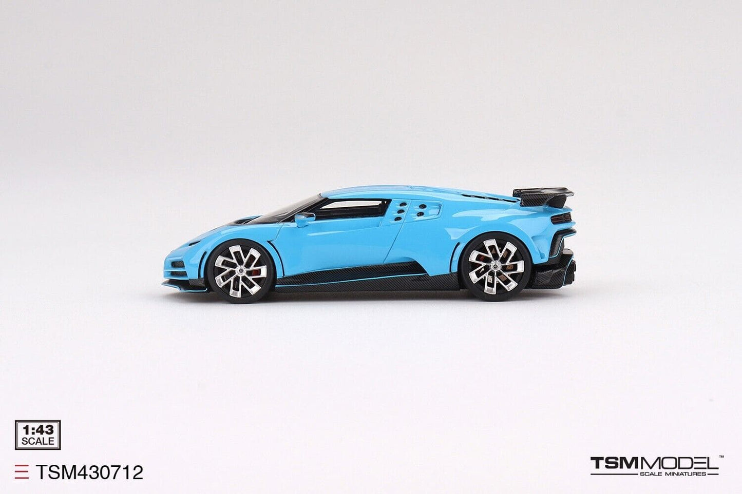 TSM - Models Bugatti Centodieci - Light Blue Sport 1:43 Modell - Artexio