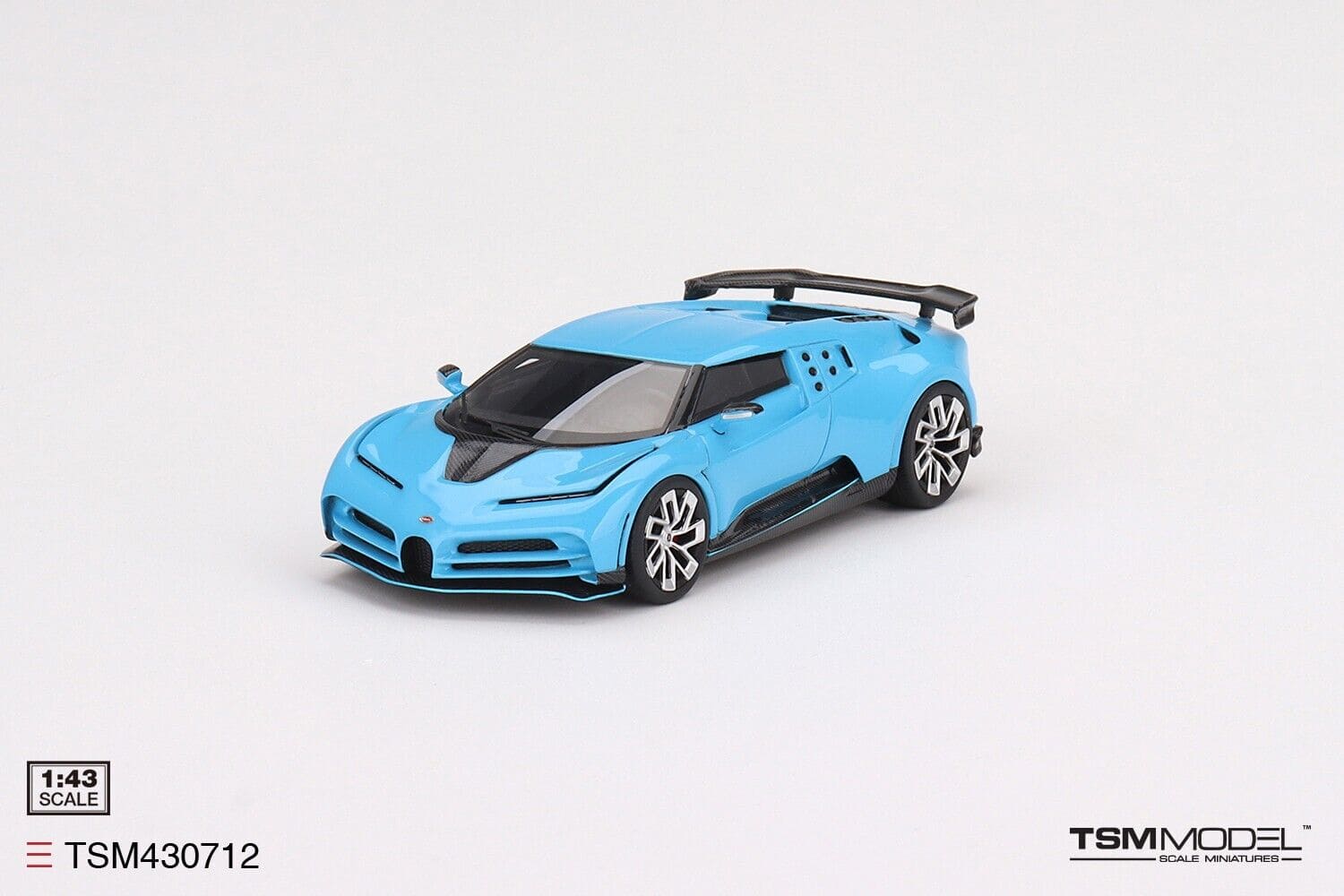 TSM - Models Bugatti Centodieci - Light Blue Sport 1:43 Modell - Artexio