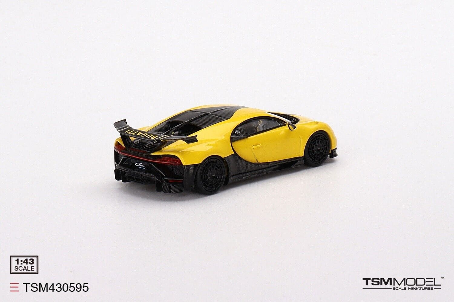 TSM - Models Bugatti Chiron Pur Sport Yellow 1:43 Modell - Artexio