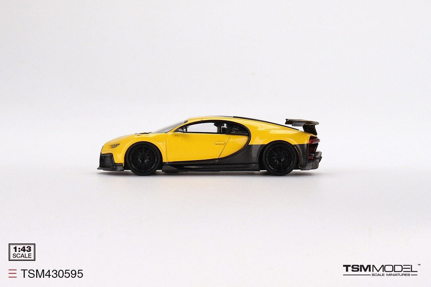 TSM - Models Bugatti Chiron Pur Sport Yellow 1:43 Modell - Artexio