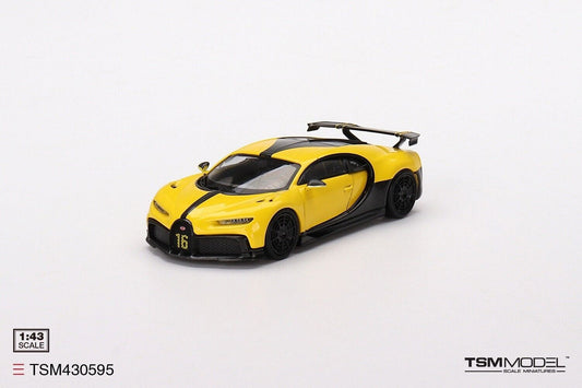 TSM - Models Bugatti Chiron Pur Sport Yellow 1:43 Modell - Artexio