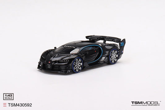 TSM - Models Bugatti Vision Gran Turismo - Black 1:43 Modell - Artexio