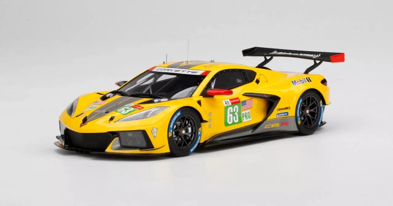 TSM - Models Chevrolet Corvette C8.R #63 Corvette Racing 2021 Le Mans 24Hr. GTE PRO 2nd Place 1:18 Modell - Artexio