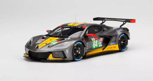 TSM - Models Chevrolet Corvette C8.R #64 Corvette Racing 2021 Le Mans 24Hr. Driven by: Tommy Milner, Nick Tandy, Alexander Sims 1:18 Modell - Artexio