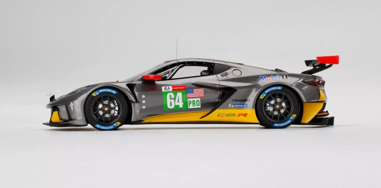 TSM - Models Chevrolet Corvette C8.R #64 Corvette Racing 2021 Le Mans 24Hr. Driven by: Tommy Milner, Nick Tandy, Alexander Sims 1:18 Modell - Artexio