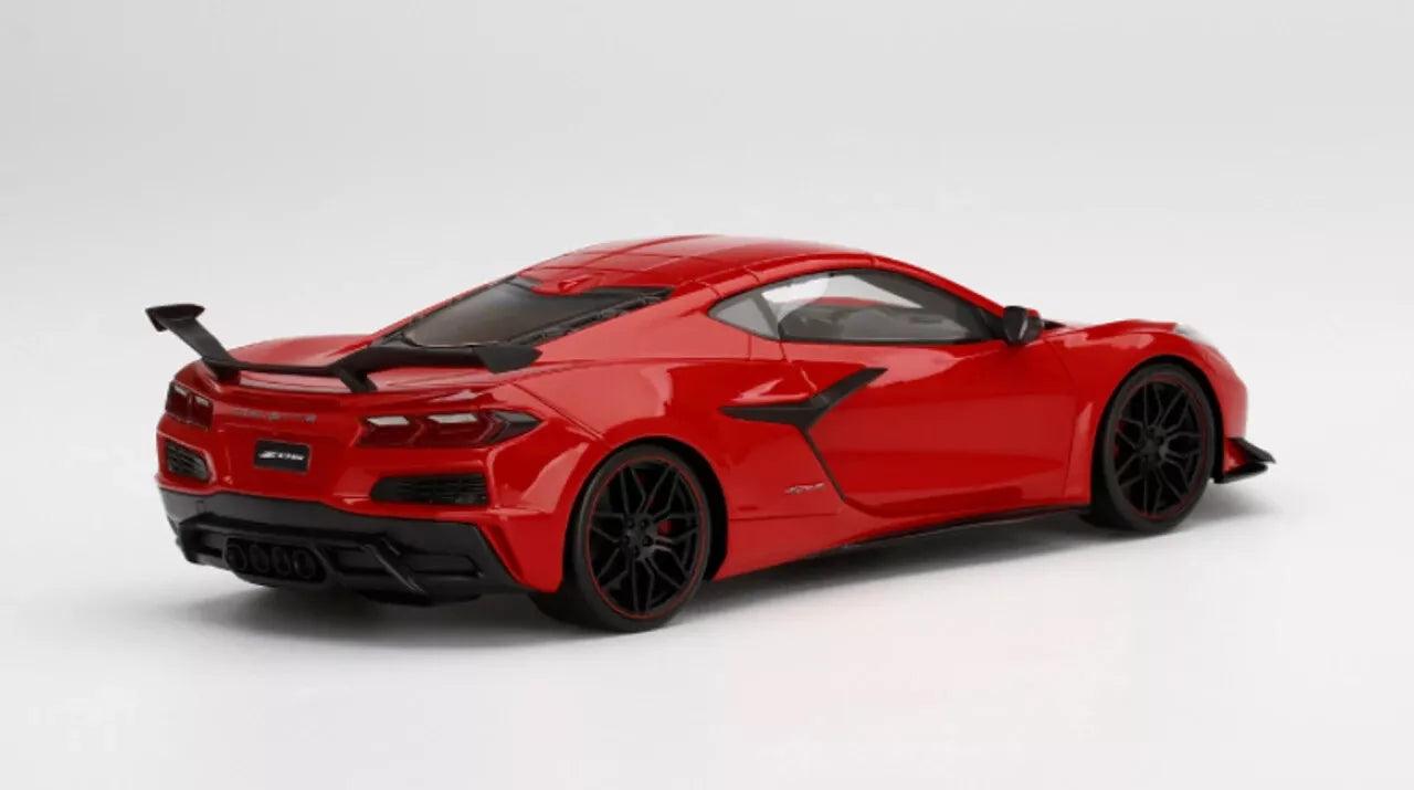 TSM - Models Chevrolet Corvette Z06 2023 Torch Red 1:18 Modell - Artexio