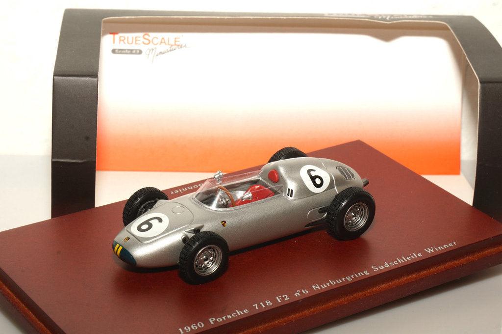 TSM-Models Porsche 1960 718 F2 #6 Jo Bonnier Nürburgring 1:43 Modell
