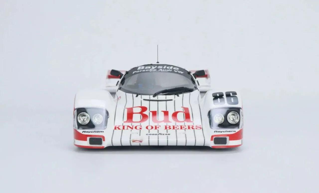 TSM - Models Porsche 962 #86 Bayside Disposal Racing 1987 Sebring 12 Hours Winner Driven by: Jochen Mass, Bobby Rahal 1:18 Modell - Artexio