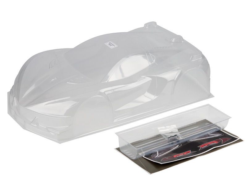 TSP 1:8 GT Racing Crivet C8 Lexankarosserie 360mm LWB # 1,0mm