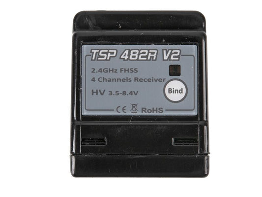 TSP Sanwa 482R V2 FHSS 4 Kanal Telemetrie Empfänger