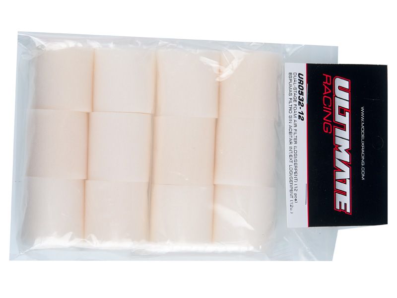 Ultimate RC Luftfilterschaumstoff (12) für Losi - Serpent