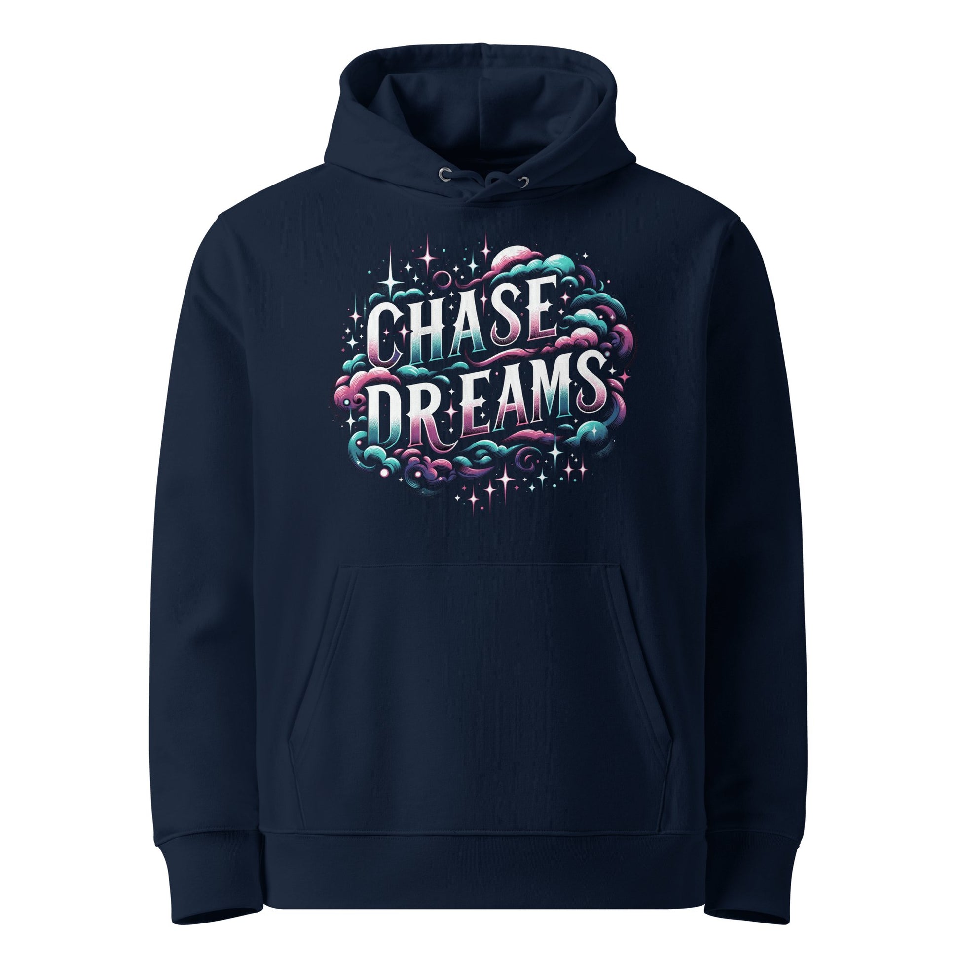 Umweltfreundlicher Unisex Kapuzenpullover "Chase Dreams" - Artexio