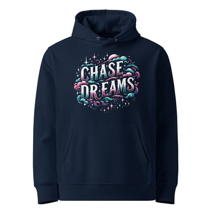 Umweltfreundlicher Unisex Kapuzenpullover "Chase Dreams" - Artexio