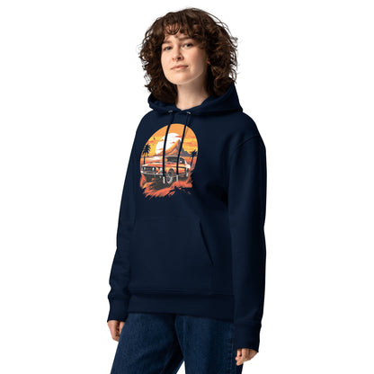 Umweltfreundlicher Unisex Kapuzenpullover "Ford Mustang" - Artexio