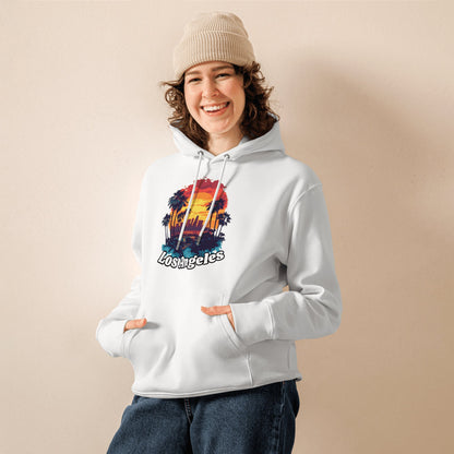 Umweltfreundlicher Unisex Kapuzenpullover "Los Angeles" - Artexio