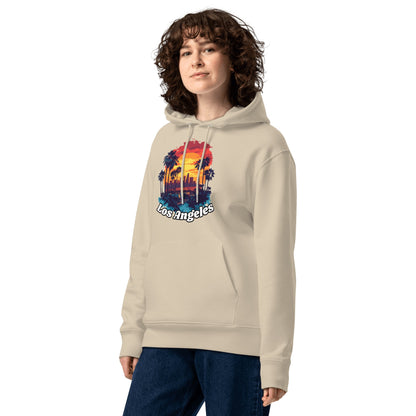 Umweltfreundlicher Unisex Kapuzenpullover "Los Angeles" - Artexio