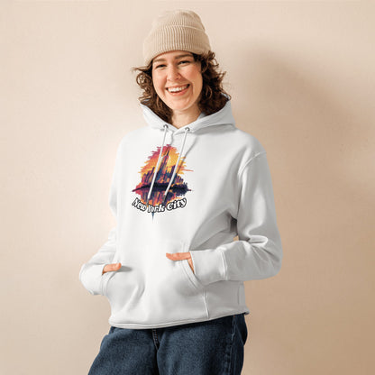 Umweltfreundlicher Unisex Kapuzenpullover "New York City" - Artexio