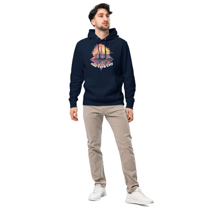 Umweltfreundlicher Unisex Kapuzenpullover "New York City" - Artexio