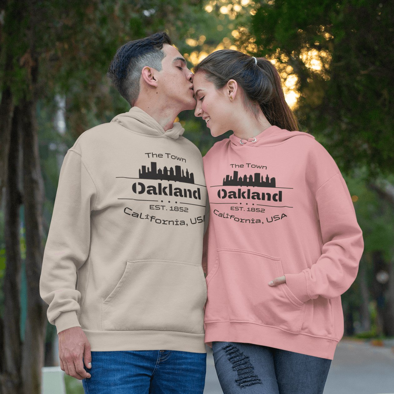 Umweltfreundlicher Unisex Kapuzenpullover "Oakland" - Artexio