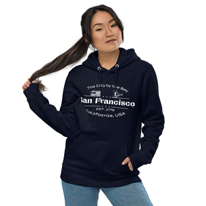 Umweltfreundlicher Unisex Kapuzenpullover "San Francisco" - Artexio