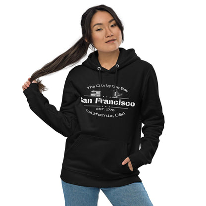 Umweltfreundlicher Unisex Kapuzenpullover "San Francisco" - Artexio