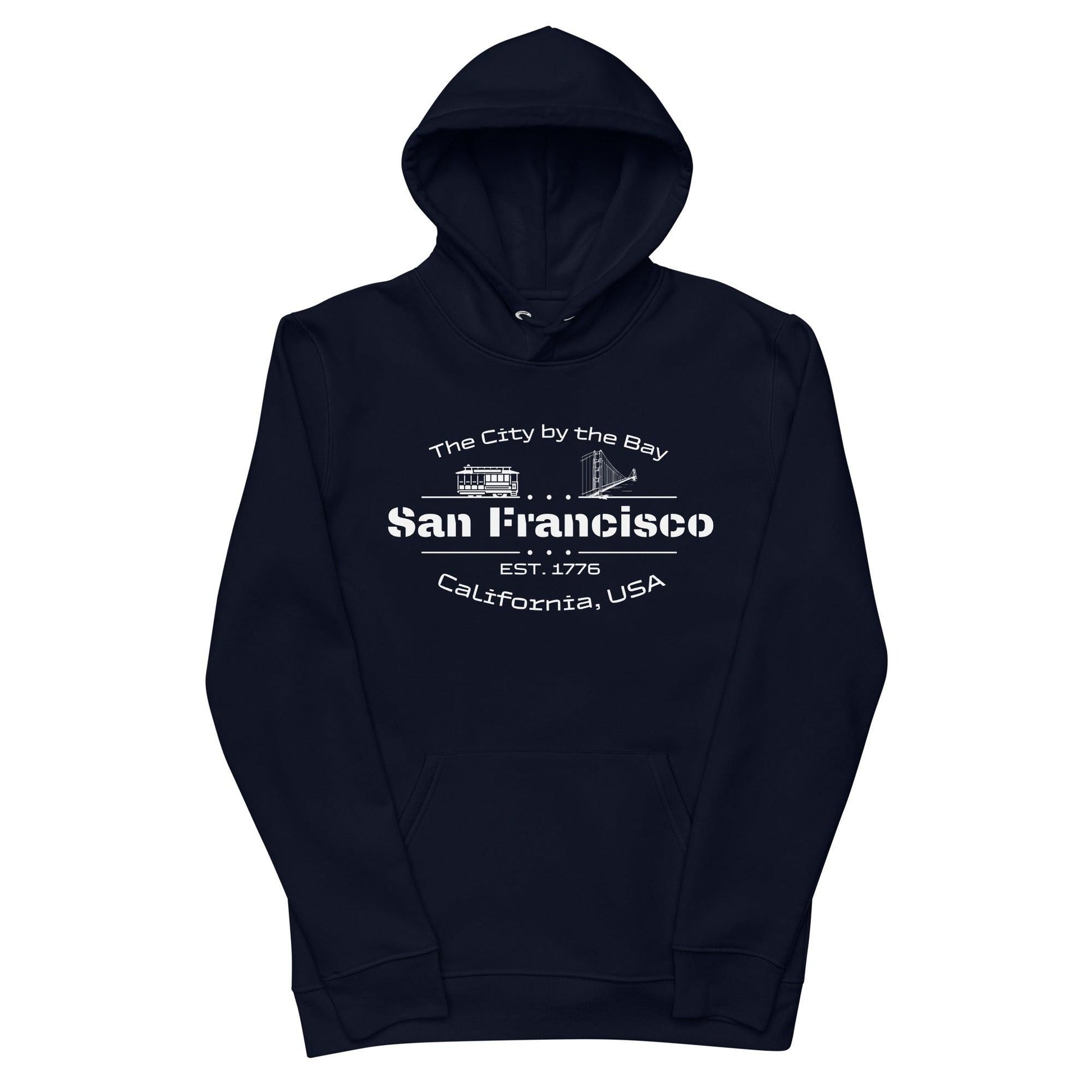 Umweltfreundlicher Unisex Kapuzenpullover "San Francisco" - Artexio